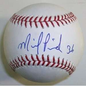  Michael Pineda Signed Oml Baseball Seattle Mariners Coa 