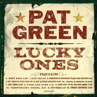 Lucky Ones by Pat Green ( Audio CD   2004)