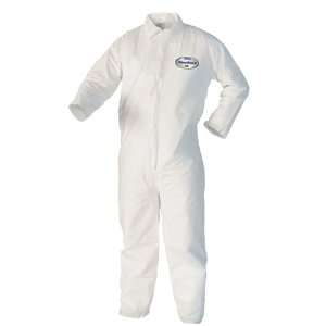  Kleenguard A40 Coveralls with Zipper   25 Pack, Large 