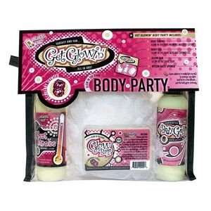   Glowing Raspberry Scent Body Party Gift Set