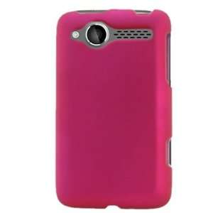 Hard Snap on Shield ROSE PINK Rubberized Faceplate Cover Sleeve Case 