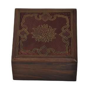  Wooden Keepsake Jewelry Boxes Floral Design Handcarved 