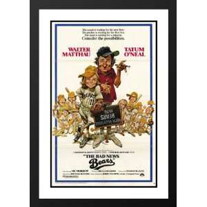  The Bad News Bears Framed and Double Matted 32x45 Movie 