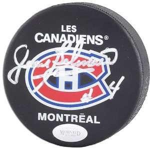   Montreal Canadiens Jean Beliveau Autographed Puck