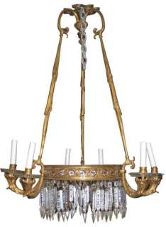 Antique Classical French Louis XVI Style Chandelier  
