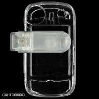 HARD CASE COVER PROTECTOR CLEAR FOR HTC XV6800 MOGUL  