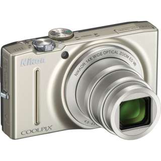 Nikon Coolpix S8200 16 MP 14x Wide Angle Optical Zoom HD Digital 
