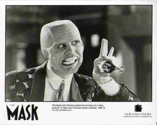 1994 *THE MASK* JIM CARREY MOVIE STILL SQUEEZE ME  