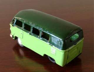 1960s Japan Tin Friction Volkswagon VW Bus 5 Toy Car    