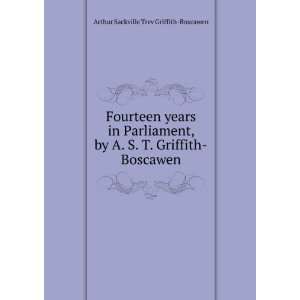   Griffith Boscawen Arthur Sackville Trev Griffith Boscawen Books