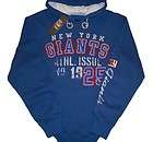 New York Giants NFL Long Snap Hooded Sweatshirt by G III XL NWT  
