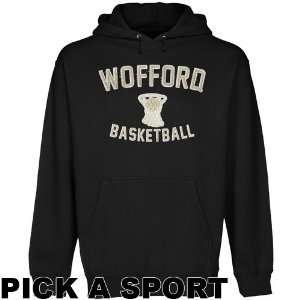  Wofford Terriers Legacy Pullover Hoodie   Black Sports 