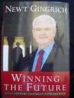 NEWT GINGRICH Winning The Future AUTO Signed with COA