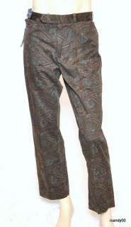 Nwt $125 Polo Ralph Lauren BOHEMIAN Cotton Pants Slacks Chinos Olive 