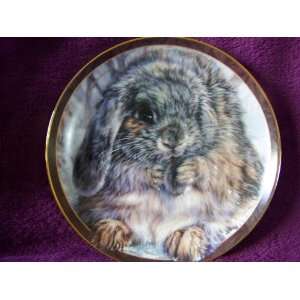  1997 Bradford Exchange Bunny Tales Collectible Plate Im 