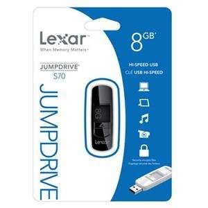  NEW 8GB Lexar JumpDrive S70 SB (Flash Memory & Readers 