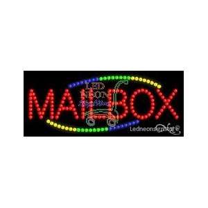  Mailbox LED Business Sign 11 Tall x 27 Wide x 1 Deep 