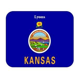  US State Flag   Lyons, Kansas (KS) Mouse Pad Everything 