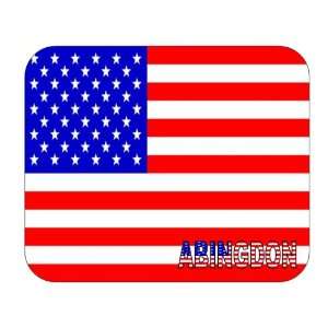  US Flag   Abingdon, Virginia (VA) Mouse Pad Everything 