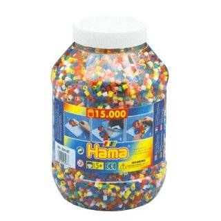Hama / Fuse Beads in a Jar   15,000 Pieces