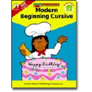   BEGINNING CURSIVE Grade 3 Workbook by Carson Dellosa Toys & Games