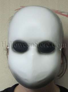 Blank Black Eyes Doll Mask  