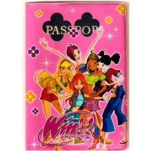 Winx Club Girls Passport Cover ~ Travel Accessory ~ Bloom Stella Musa 