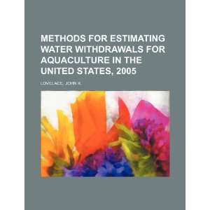  Methods for estimating water withdrawals for aquaculture 