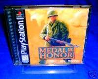 PS1   Medal of Honor ~ Complete ORIGINAL First Game ~ 014633097450 