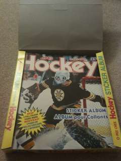 1983 O Pee Chee 3rd Year Hockey Sticker 12 Albums Box  