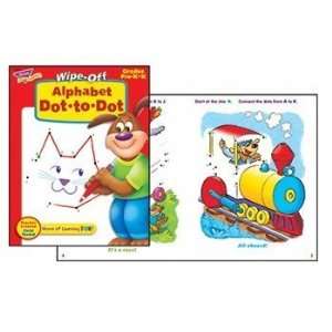  Alphabet Dot to Dot Wipe Off® Book Toys & Games