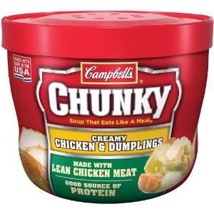 Campbells Chunky Creamy Chicken & Dumplings Soup 15.25 oz (Pack of 8 