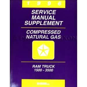   Truck Compressed Natural Gas Repair Shop Manual Supp. Dodge Books