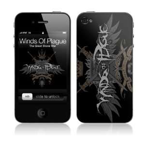   WOP10133 iPhone 4  Winds of Plague  Great Stone War Skin Electronics
