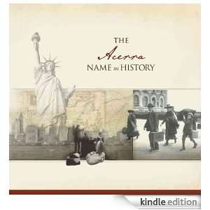 The Acerra Name in History Ancestry  Kindle Store