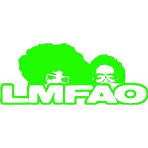  LMFAO Sticker   Green 24 inch   Party Rocking   LAMFO 