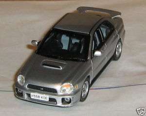 2001 Subaru Impreza 2.0 WRX, 1/43 scale, diecast, by IXO Models, China 