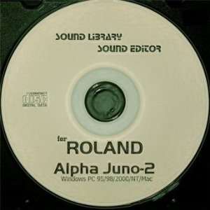  ROLAND JUNO 2 Sound Editor & Library 