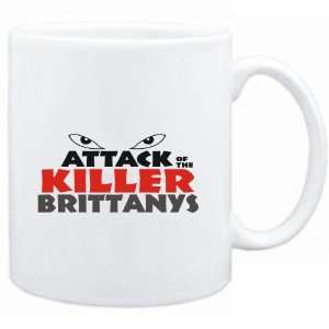 Mug White  ATTACK OF THE KILLER Brittanys  Dogs  Sports 