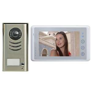  Video Door Phone Intercom System 7 LCD Color Touch Screen 