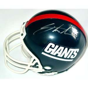  Plaxico Burress Autographed Signed Mini NY Giants Football 