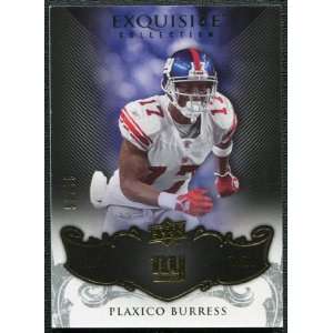   Deck Exquisite Collection #66 Plaxico Burress /75 Sports Collectibles
