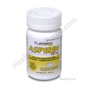  Aspirin (325mg)   100 Tablets