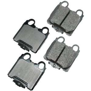  Akebono ACT771 ProACT Ultra Premium Ceramic Brake Pad Set 