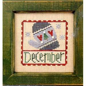  Flip It Stamp December   Cross Stitch Pattern Arts 