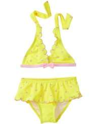 Hula Star Girls 2 6X Lemon Squeeze Toddler Two Piece Swimwear