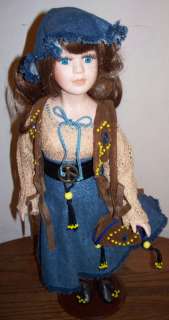 COLLECTORS CHOICE Doll  DanDee   Porcelain 60s Style  