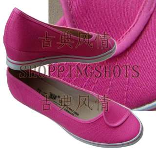 chinese canvas sailcloth sacking Nurse shoes 082604 wh  