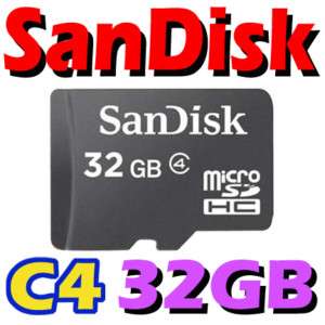 SanDisk MicroSD MicroSDHC Micro SDHC TF 32GB 32G Class4  