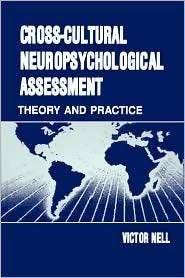 Cross Cultural Neuropsychological Assessment, (0805833560), V. Nell 